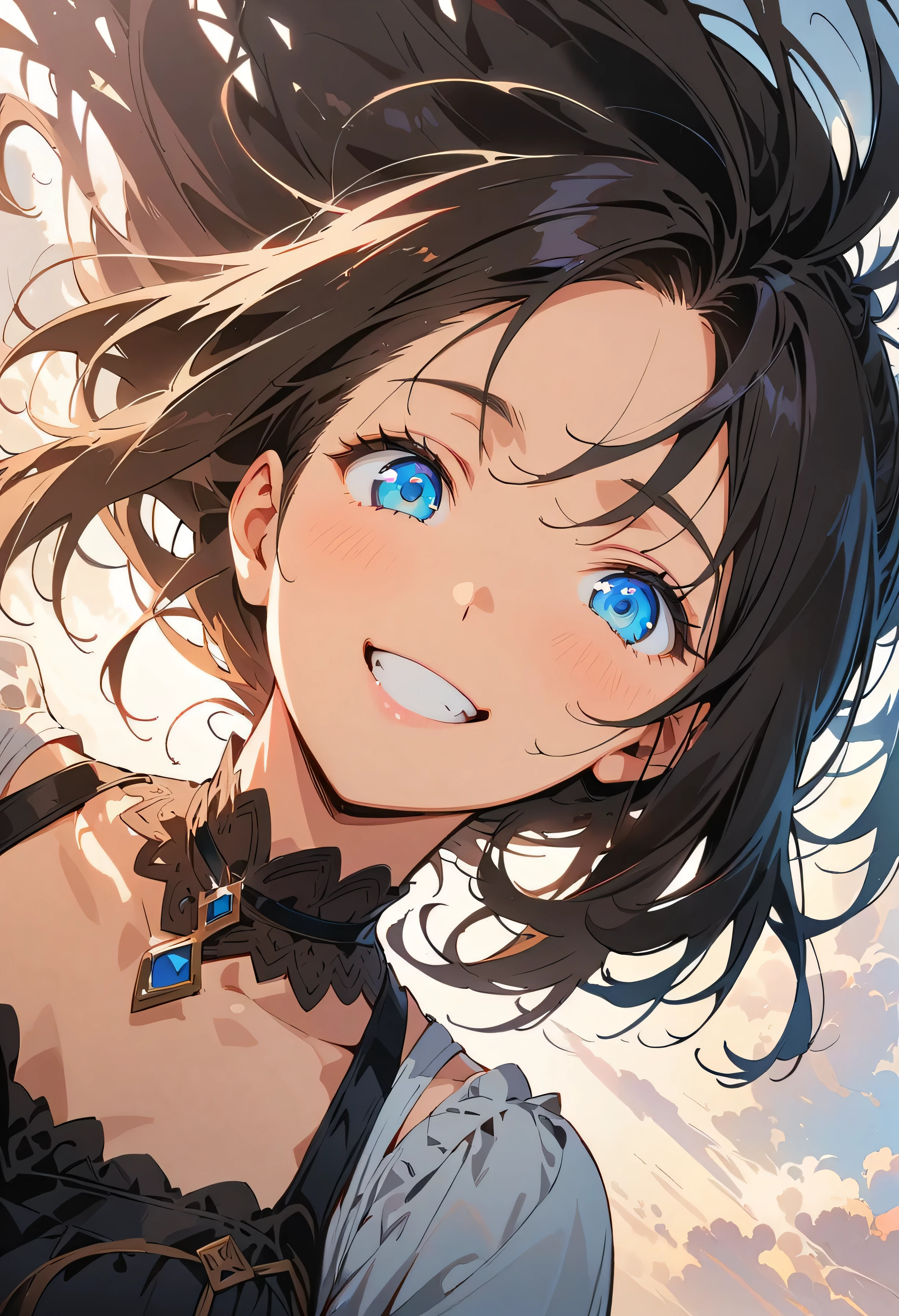 (masterpiece, Highest quality, Official Art:1.2), Perfect Anatomy, Looking at the audience, One Girl, alone, White Background,  Ultra-fine illustrations, Very detailed, Dynamic Angle, Beautiful details, 8K, Anime Style, (Shining Eyes, More beautiful face), break,Dynamic Angle, Full Body Shot, break smiling amidst the カラフル scenes