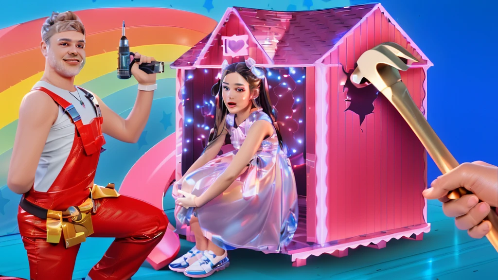 3d style, simplified design, 3d render, glossy texture, smooth 3d model, multiple light sources, rim light, sharp post effects render, (glossy plastic texture with multiple big light probe refractions), perfect cgi, smooth silhouette, high intensity refraction, (super glossy material), most beautiful vfx , blue background, plastic refractions, realistic, 4k, high resolution, rim light, photo shoot, commercial photo, profile shot, 4k, rim light, high resolution, 4k, glossy texture, smooth 3d model, multiple light sources, rim light, sharp post effects render, (glossy metallic texture with multiple big light probe refractions), perfect cgi, cgi art created only with gradients, smooth silhouette, high intensity refraction, (super glossy chrome material), most beautiful vfx, blue background, chrome metal refractions, multiple light sources, rim light, sharp post effects render, perfect cgi, digital art, detailed digital art, reflective, best quality, 4k, masterpiece:1.2, ultra-detailed, realistic, vivid colors, dark and moody lighting, The image of the highest quality, ensuring every detail is showcased perfectly. It in 4k resolution, allowing viewers to immerse themselves in the richness of the colors and intricate details. The realistic rendering. under the spotlight, reflecting, high-resolution image, realistic rendering, dark background, and rim light photorealistic