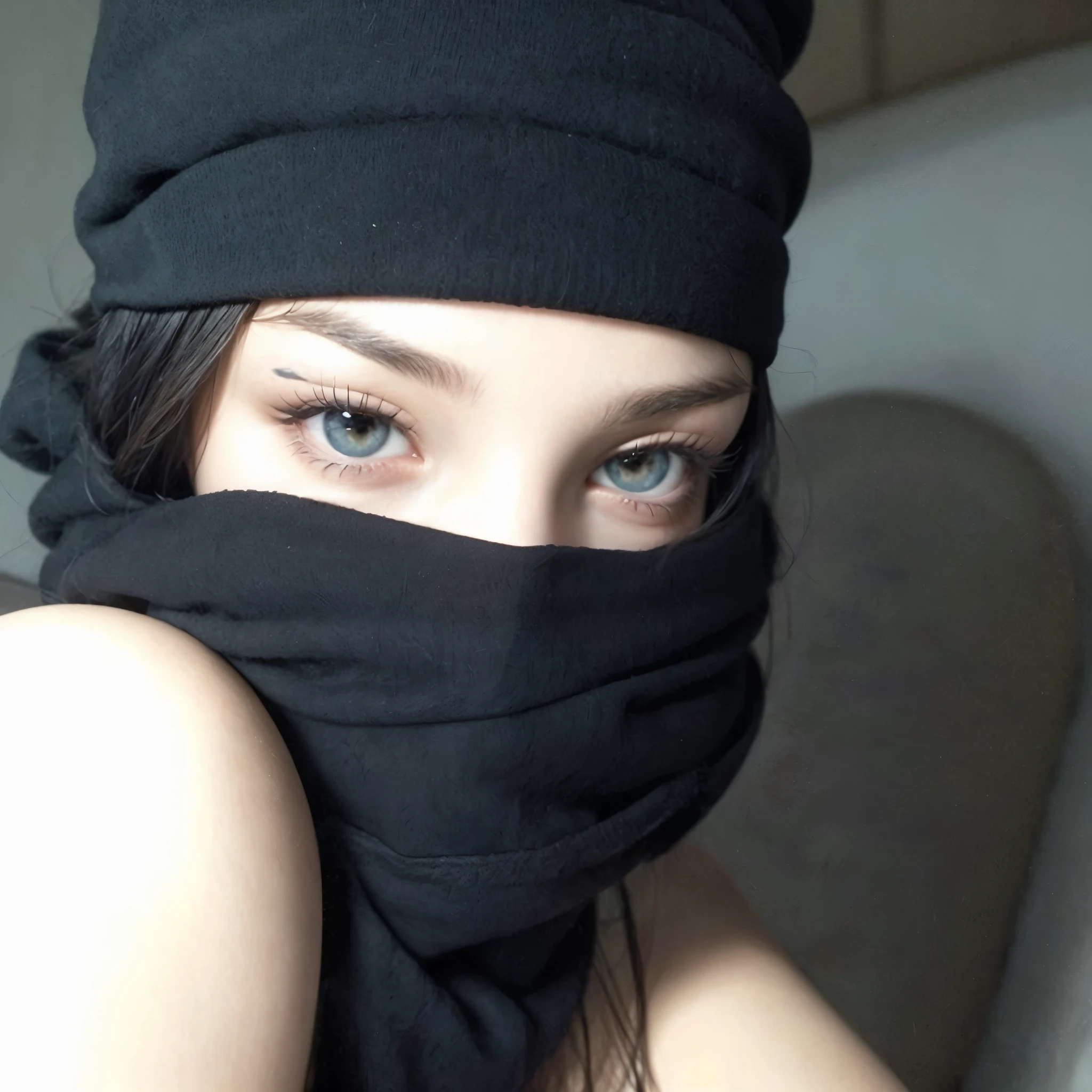 Perfect Woman, perfect mouth, perfect toes, perfect mouth, Flawless nose, perfect dark eyes, perfect and long straight black hair with bangs, big and beautiful breasts.