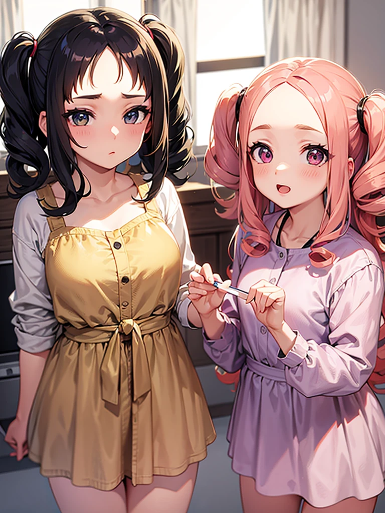 airbrush (medium), 1girl, wearing petroleum gauger outfits, (brown hair,  twin braids hair:1.36),
, Various postures, contemptuous, incoming kiss,closed eyes, midriff peek, 
(freckles:0.5), (dark mole:0.3), (skin spots, acnes, skin blemishes, age spot, lanugo:0.3),  from below , in the (bakery:1.4), 
DeviantArt,
fall,
dusk,
<lora:flat2:-1>,, best quality, beautiful and delicate lips, delicate fingers, detailed pupil, illustration, NaturalHand2-3500