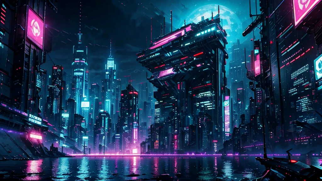 Future City, cyber punk, Violence, Decadence, Future Society, Ocean