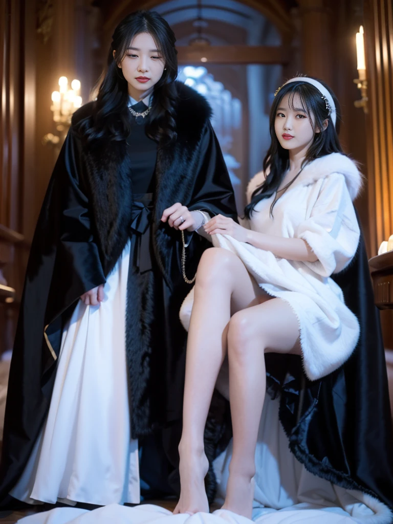 fluffyの毛皮。fluffy。Wedding dressを着た女性たちの写真。Wedding dress、Grey fur cape。Surrounded by fair-skinned adult women。Women wearing fur dresses and veils covering their faces are lined up。Beautiful women in luxurious furs。The dark dungeon of an old stone castle。Fisheye Lens、Fur coat。Multiple women。standing footjob
pov
Standing Footjob POV
penis
male legs