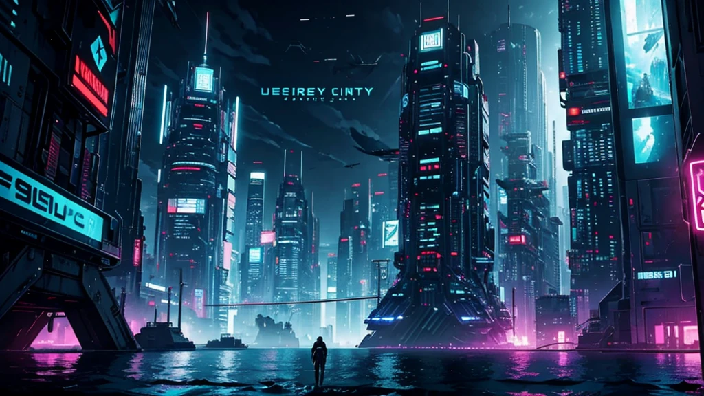 Future City, cyber punk, Violence, Decadence, Future Society, Ocean