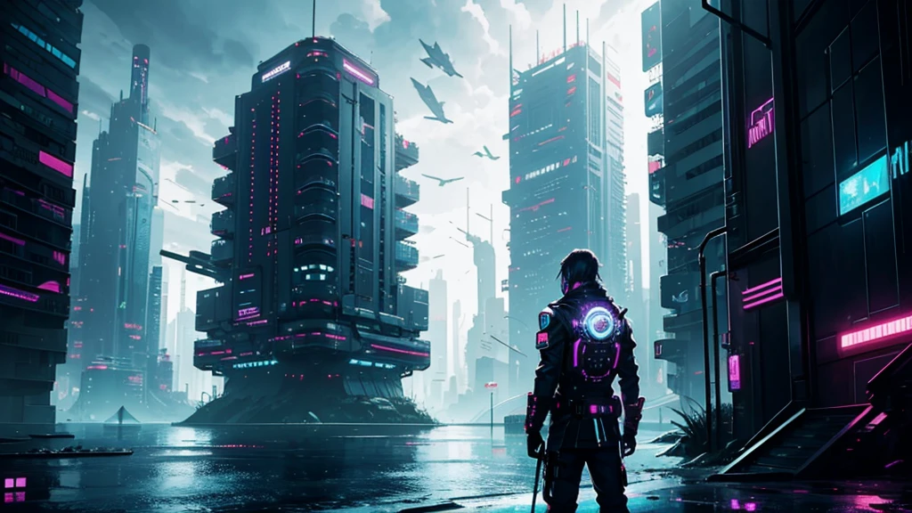 Future City, cyber punk, Violence, Decadence, Future Society, Ocean