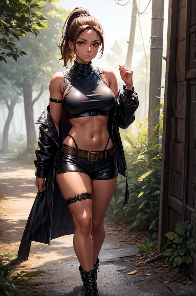 Digital, highly detailed character design, courage detailed digital art, Forest Fan Art, Portrait Character Design, beautiful Digital illustration, high-quality portrait, comic book art, young woman with beautiful hair . Queen Anna of ArendelleBeautiful lined eyes Medium large bust and wonderful sexy clothes. image expression of sexual desire from waist to head illustration Queen Anne of Arendelle Araafed woman with leather blouse and pants, cowgirl, cowgirl, Black Jessica, muffler with solid metal gear, sexy girl, fofosexyrobutts, amaranth, mais conhecido como amaranth, wearing leather bikini, 2b, sexy style, 2b, 🐎🍑, perfectly shaded body, small breasts female sheriff