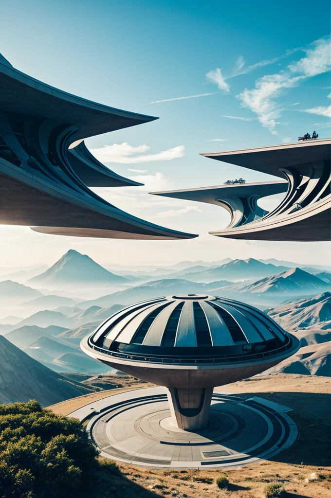 Futuristic place in the world