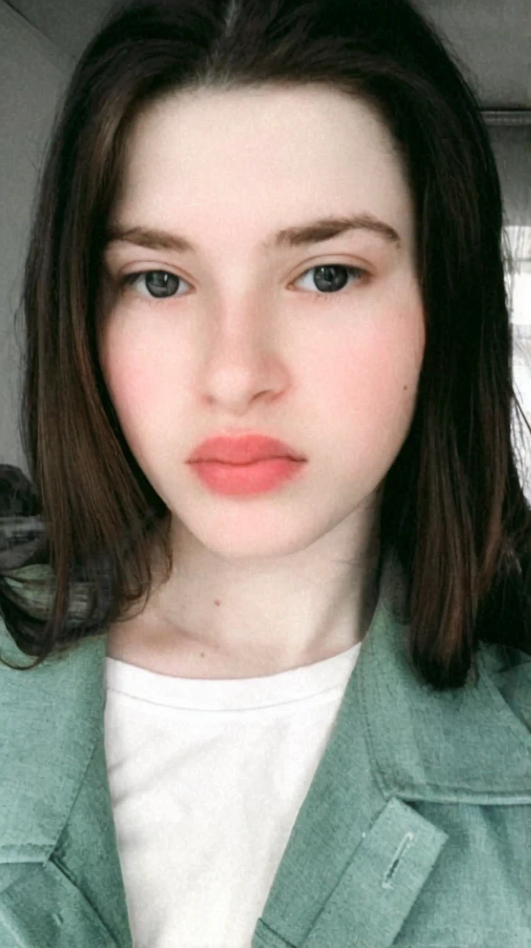 Cute pink girl