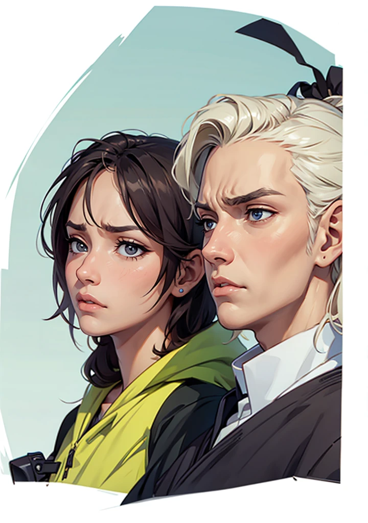 Facial expression of tension