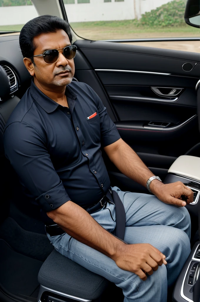 Mahfuz Alamgir in Marcedes E class 