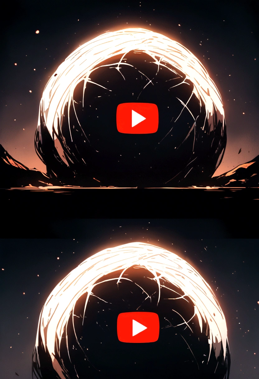 Logo youtube channel opposite sides