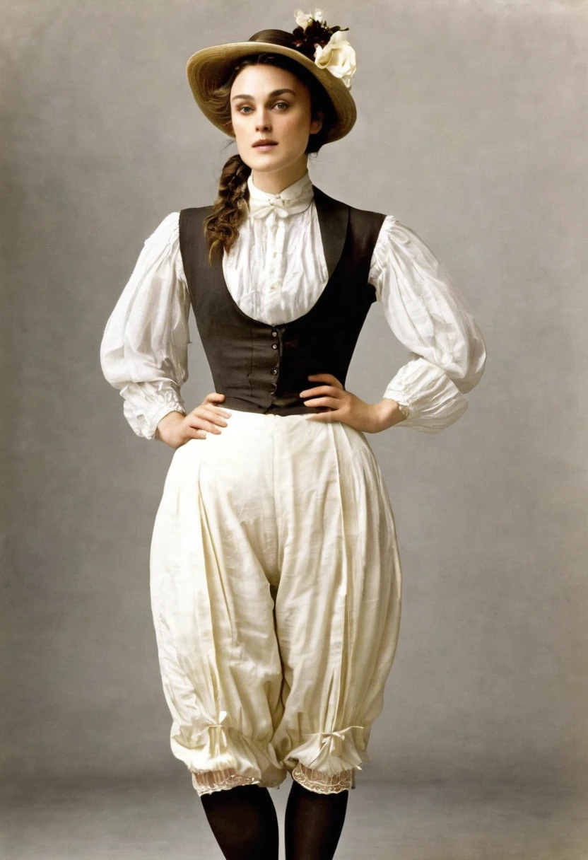 keria knightley 1890s bloomers