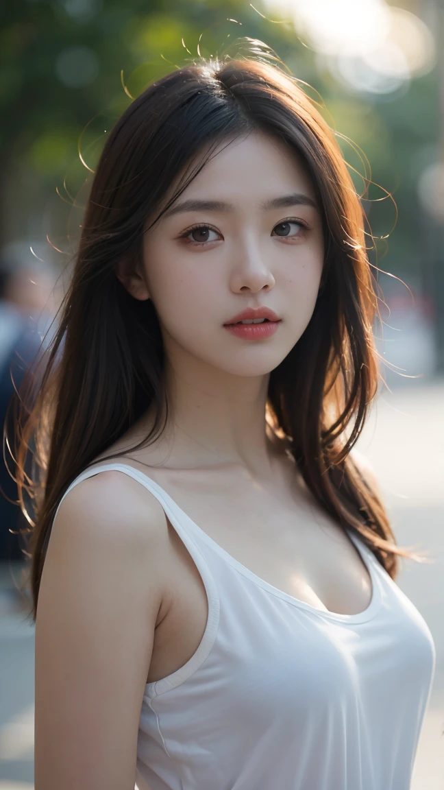 Best quality,masterpiece,ultra high res,(photorealistic:1.4),,background light,shallow depth of field,bokeh