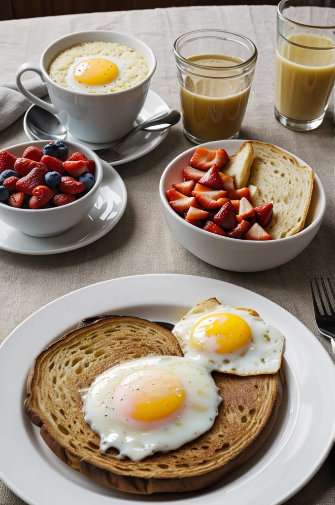 I had breakfast