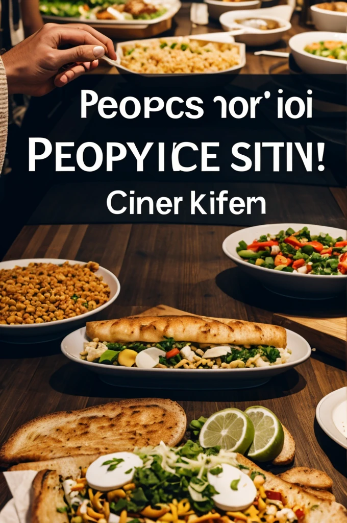 People eat
