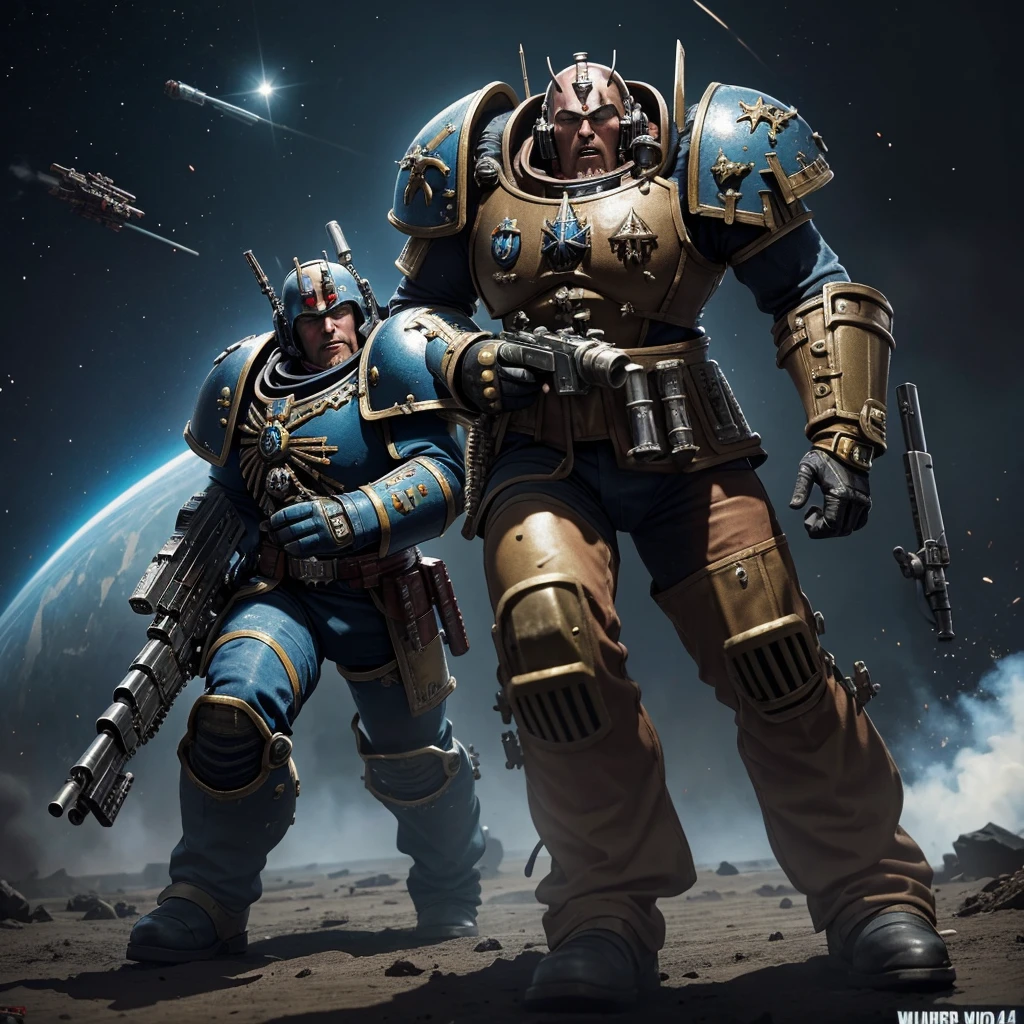 Warhammer 40k,space marine,battle,battlefield,big gun,shooting,fighting, science fiction,grindark