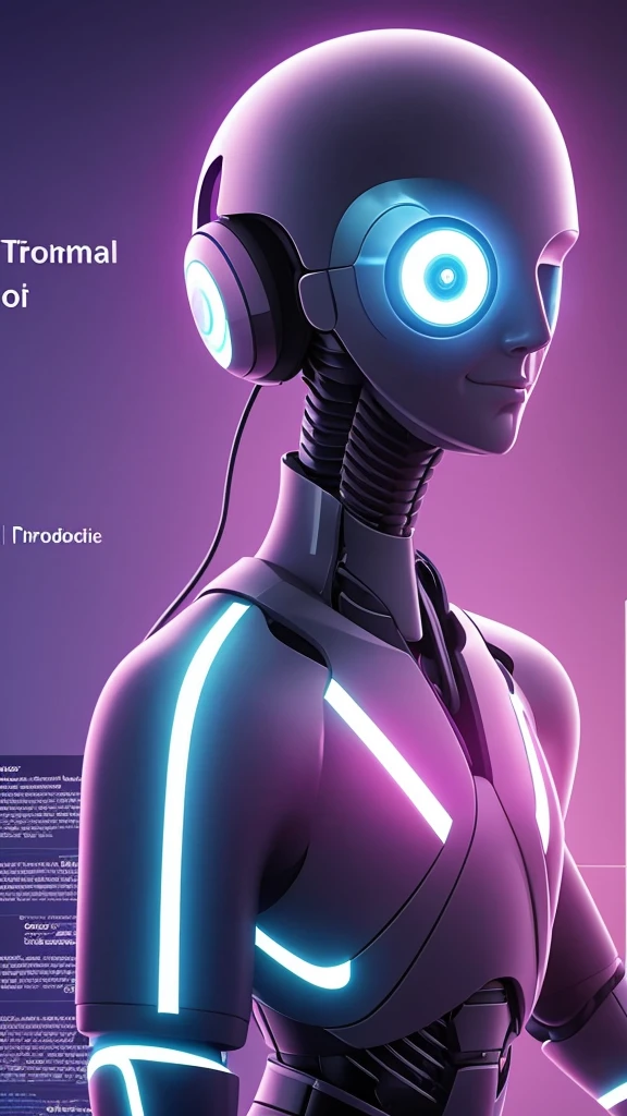 cool presentation intro image for presentation about ai
