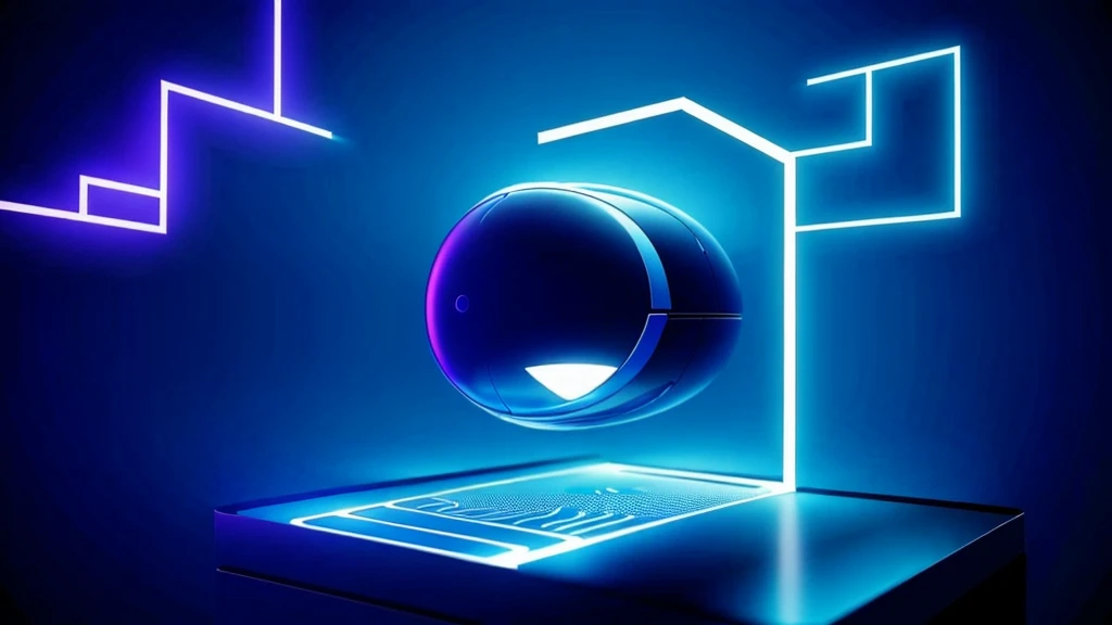 cool presentation intro image for presentation about ai