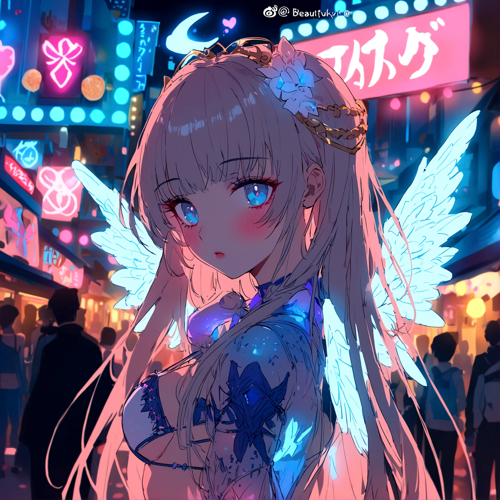 Arabian woman in bikini with wings on the beach, Angel's wing on her back, beautiful Angel's wing, Beautiful woman angel, 、Carol in the back, Beautiful cyborg angel girl, Angel's wingを持つ少女, Beautiful angel, 巨大なAngel's wing, 壮大なAngel's wing, Angel's wing, 大きなAngel's wingが大きく開いた, With beautiful wings, Mysterious Wings