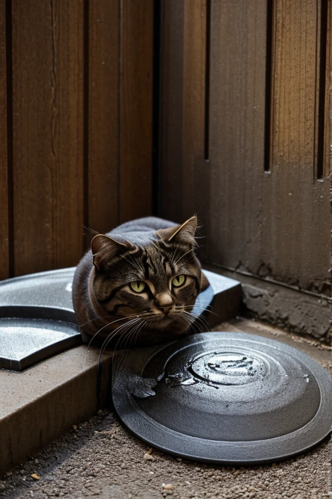 iron cat, oh no it's melting!