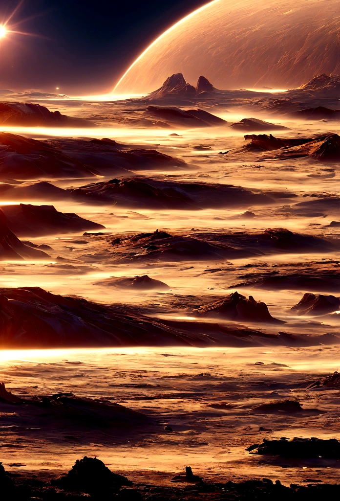A vast alien landscape