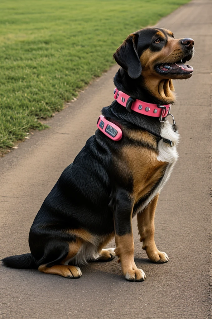 dog collar with locator and step counter
