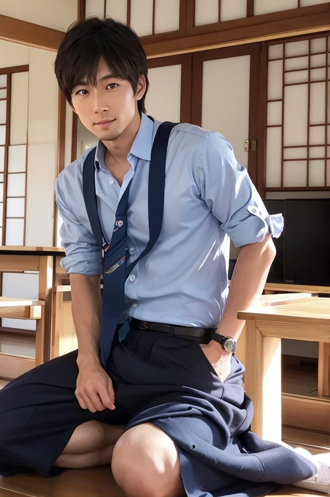 Handsome　Japanese teacher