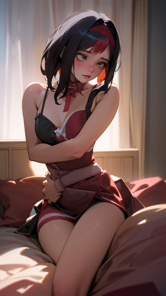 a beautiful girl in a passionate lesbian ??? scene, detailed female ???????, intimate body parts, sensual touching, ?????? poses, soft lighting, warm color tones, photorealistic, 8k, high quality, masterpiece, professional photography