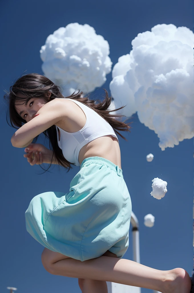 girl fart animation
