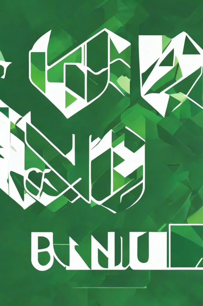 I need you to create an image with the BRANCA UNIMED UBÁ LOGO, IN 4K WITH GREEN BACKGROUND.