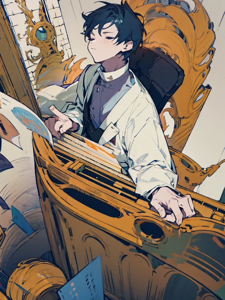 piano, Boy,