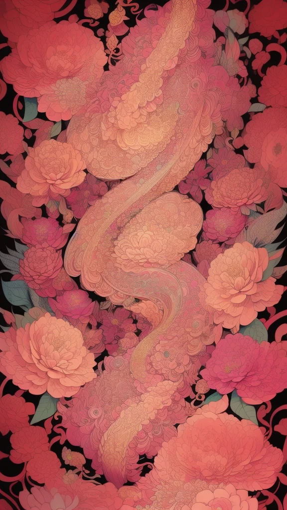 (masterpiece, top quality, best quality, official art, beautiful and aesthetic:1.2), (1girl:1.3), extremely detailed,(fractal art:1.1),(colorful:1.1)(flowers:1.3),highest detailed,(zentangle:1.2), (dynamic pose), (abstract background:1.3), (chinese Traditional cloth:1.2), (shiny skin), (many colors:1.4), ,(earrings:1.4),
