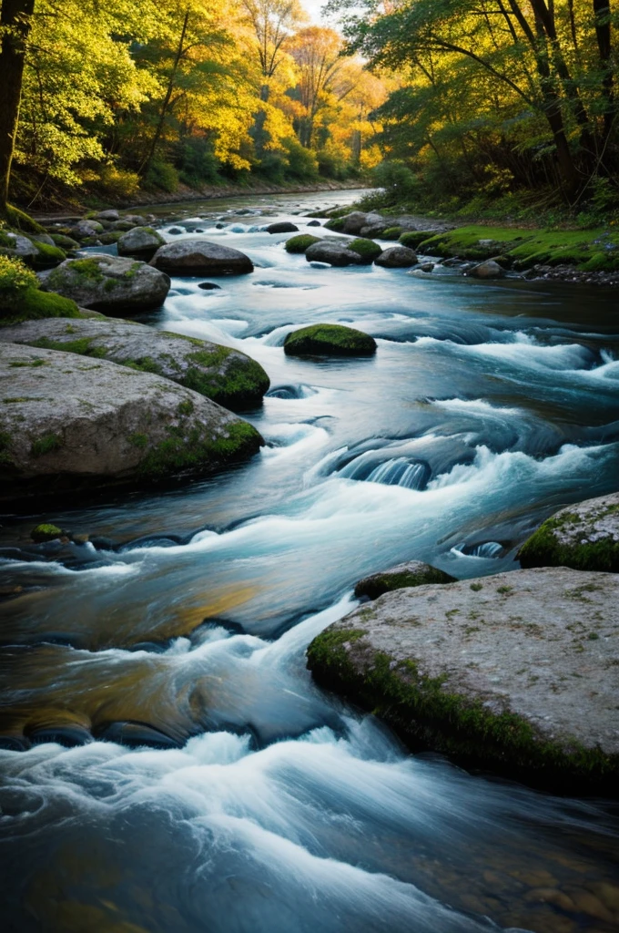 Photo taken by a professional photographer of a river