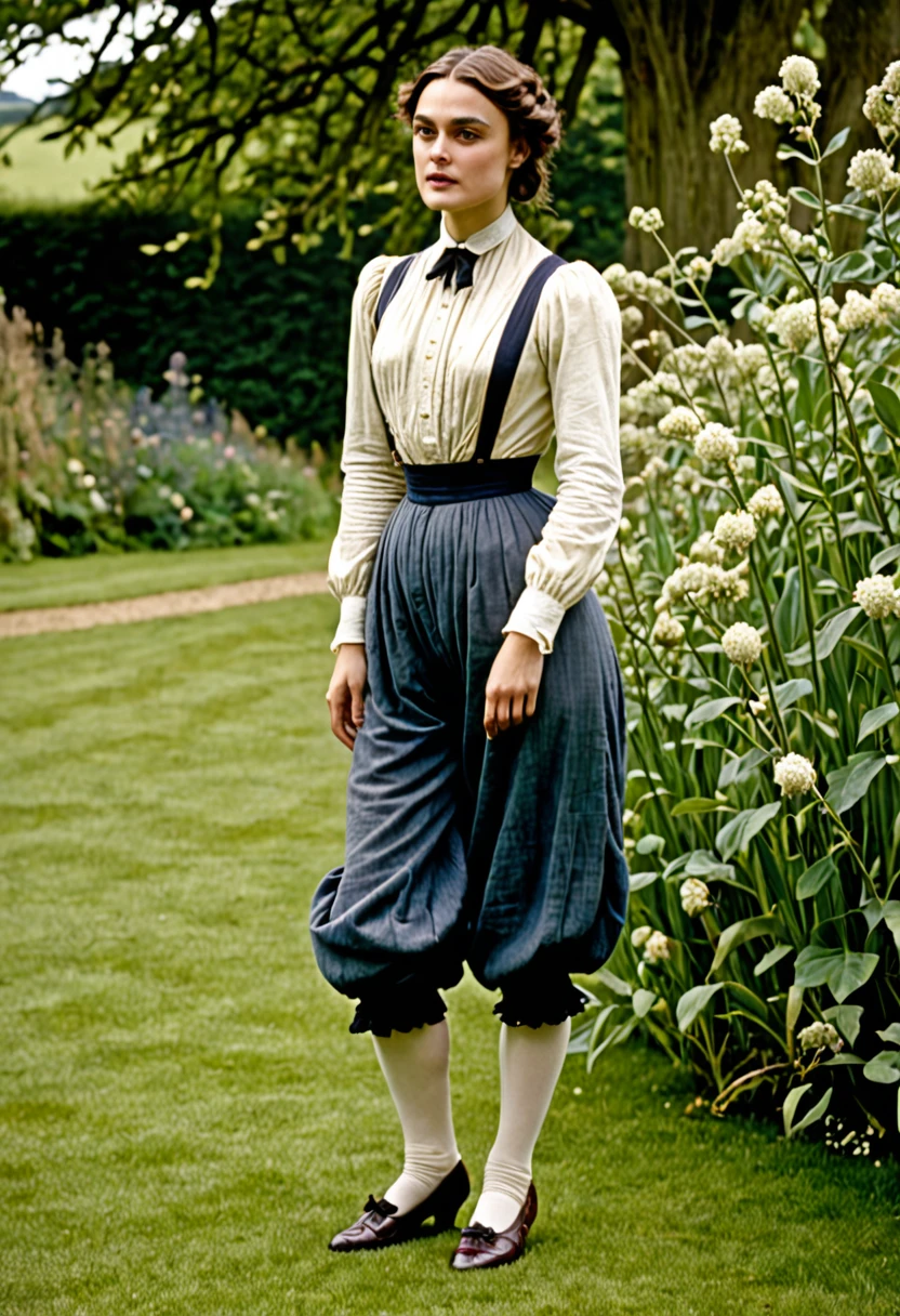 keria knightley 1890s bloomers