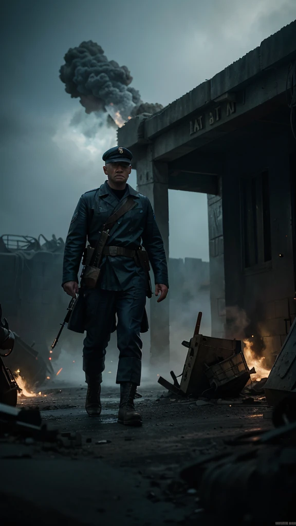 Captain Clark's small unit of 20 men held off the enemy forces for ...
