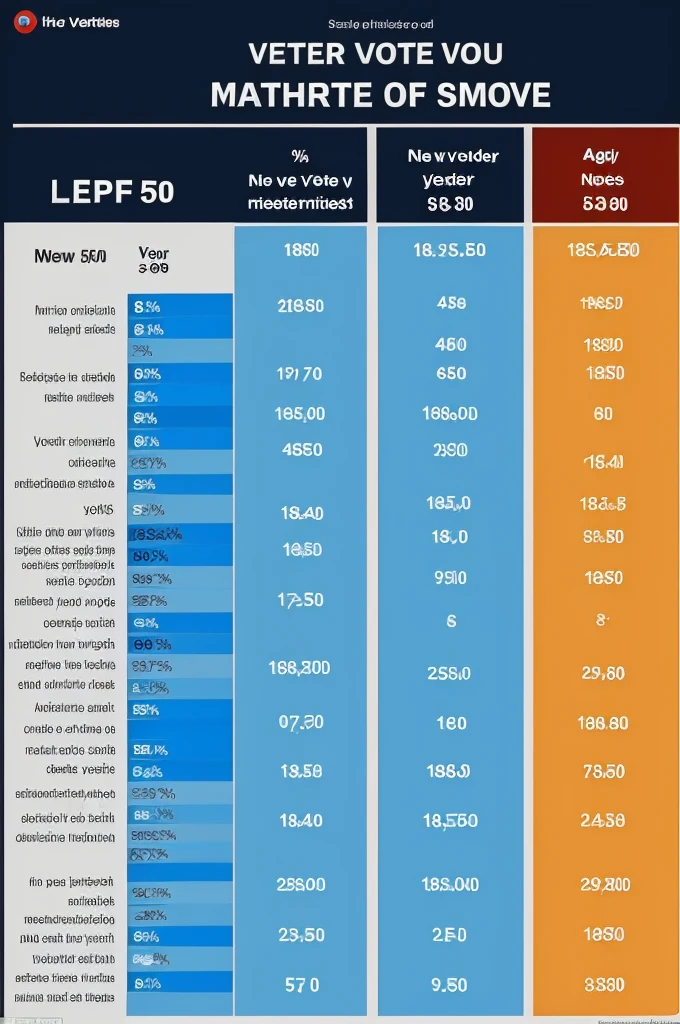 MATHEMATICS:

1. Show the number of voters in different categories and represent this through Pie Chart.

Voters Category (age wise) Number of voters

New Voters (18 year age)

30-40 years

40-50 years

50-60 years

above (Senior Citizens) 
Do it as a holiday homework and make it look nice