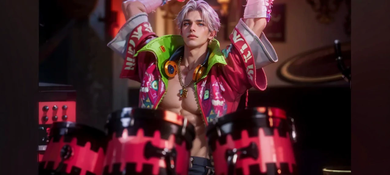 Best quality, masterpiece, detailed skin texture, detailed clothes texture, detailed face, super detail, 8k, intricate detail, 1 boy, The color doesn't change, Muscle guy, 1 guy