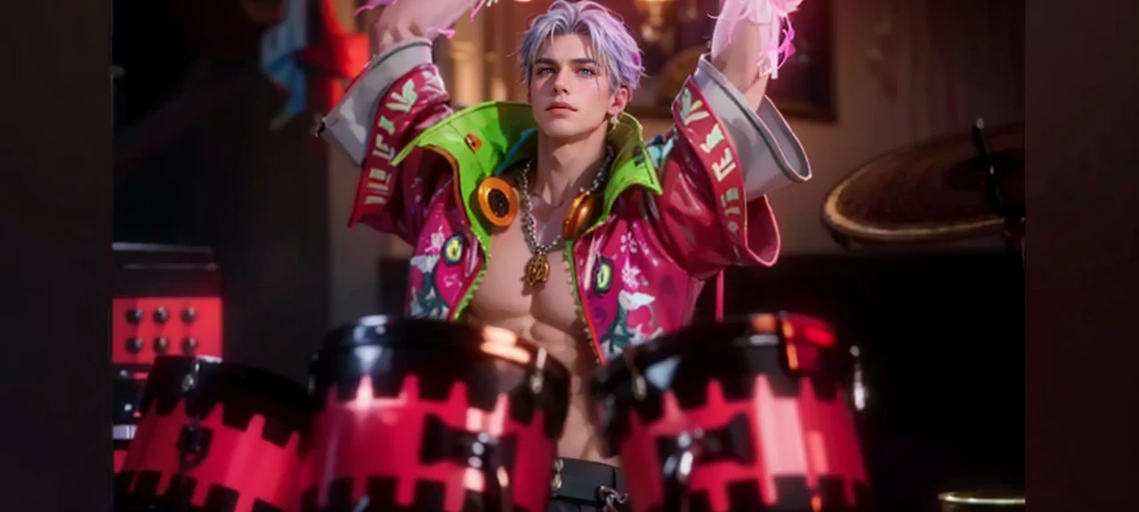 Best quality, masterpiece, detailed skin texture, detailed clothes texture, detailed face, super detail, 8k, intricate detail, 1 boy, The color doesn't change, Muscle guy, 1 guy