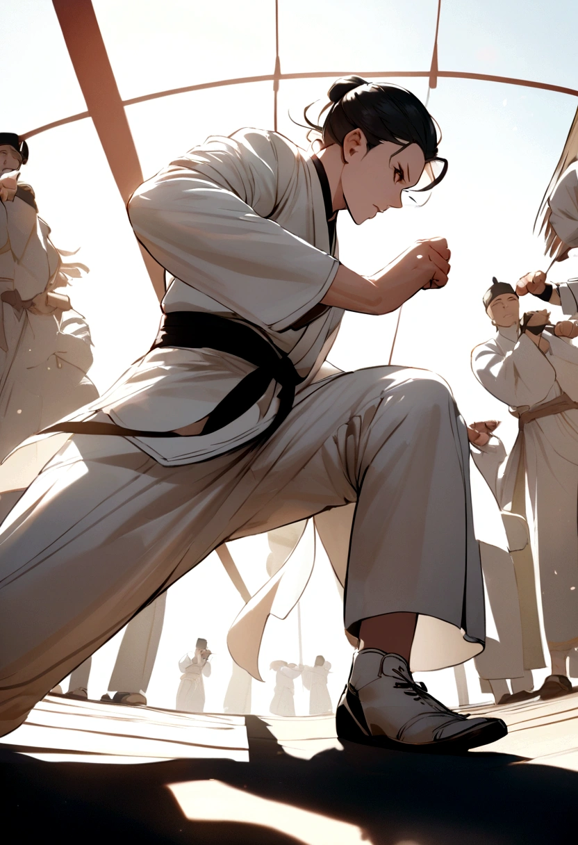 taekwondo stance