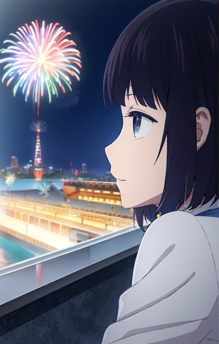 Yasuraoka Fireworks,Overlooking