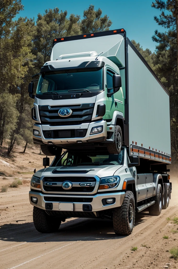 Create a shield for a truck brand called "Eco Truck Aventures"