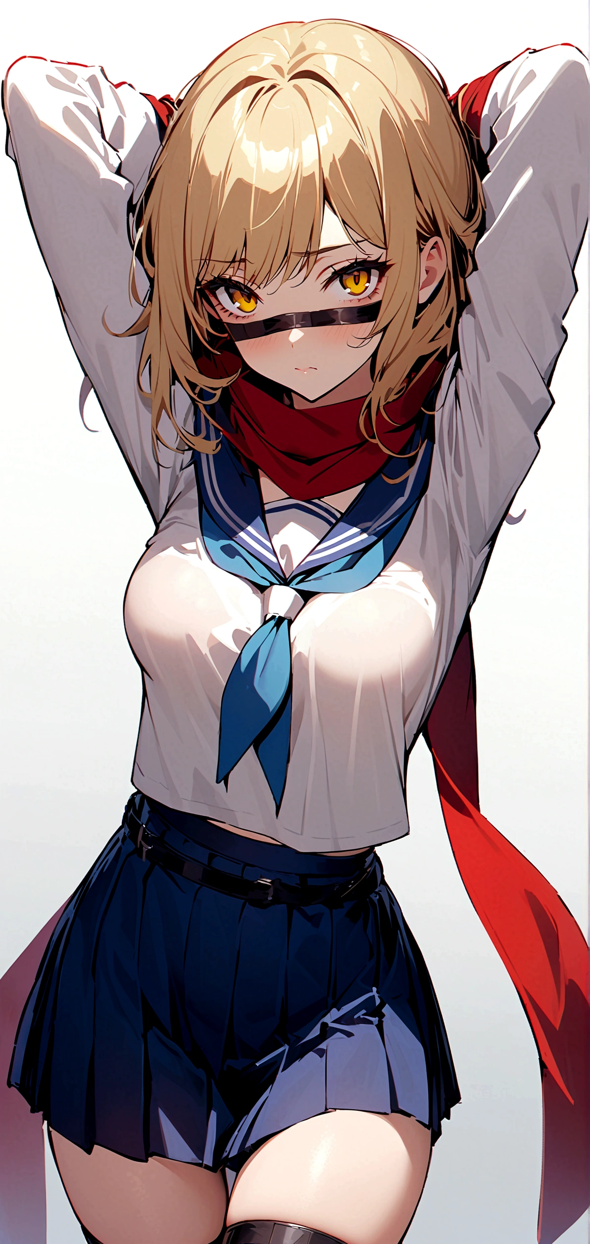 score_9, score_8_up, score_7_up, score_6_up, score_5_up, score_4_up, 1girl, klee (genshin_impact), genshin_impact,  small breasts, collarbone, breasts focus, floox style, \\\\\  jacket,, open clothes, red jacket, red track suit,, sportswear, standing, track jacket, red track pants, track suit, \\\\\ steam, steaming body, sweat, nipple slip, rating_explicit, high resolution, deep breath, smile, little stars, V, head out of frame, grey background, solo, 