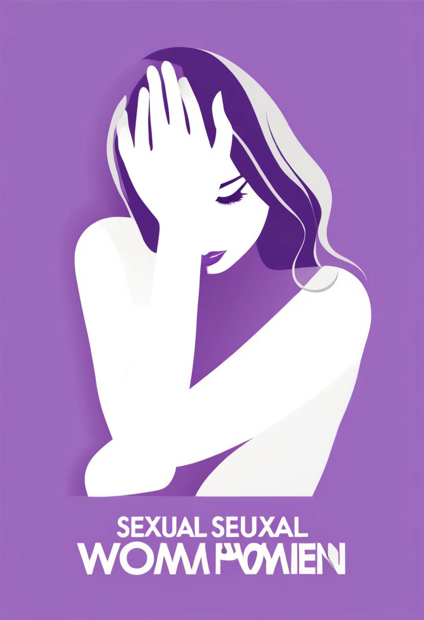 stop sexual violence against women illustration flat design