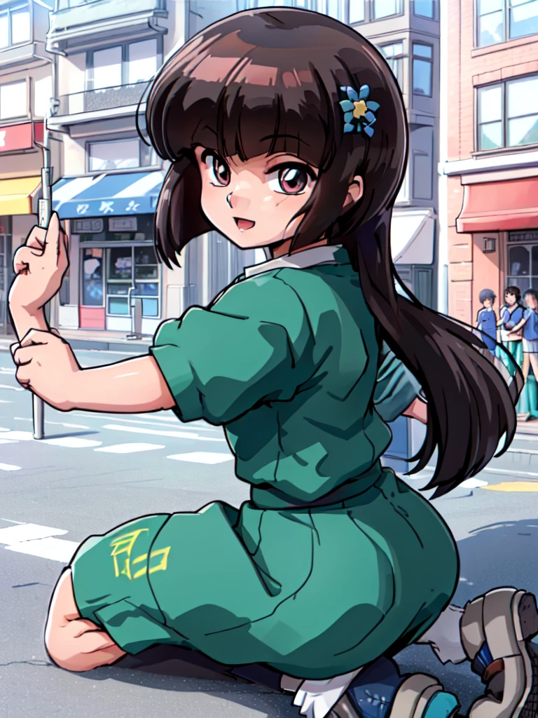 (NabikiWaifu:1), cute, sexy pose, looking at viewer, :D, (school uniform:1), (dress:1), (masterpiece:1.2), (best quality), (ultra detailed), (8k, 4k, intricate),(full-body-shot:1),(light particles, lighting, (highly detailed:1.2),(detailed face:1.2), (gradients), sfw, colorful, detailed eyes,(detailed ladscape, street, urban, city, buildings:1.2),(detailed background),detailed landscape, (dynamic angle:1.2), (dynamic pose:1.2), wide shot, solo, daylight,

