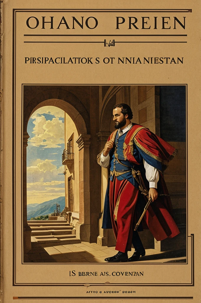 Cover of a book for presentation of Spanish
