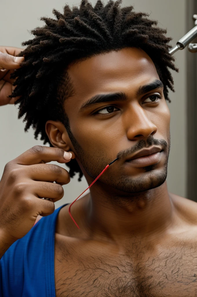Threading with a male