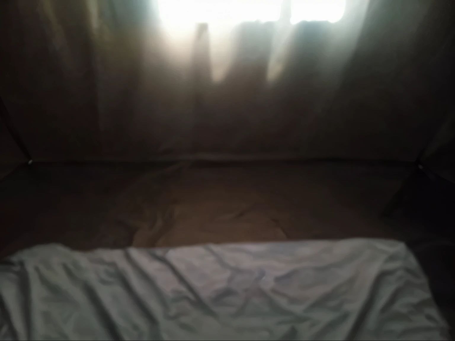 Make a tent that fits in that space