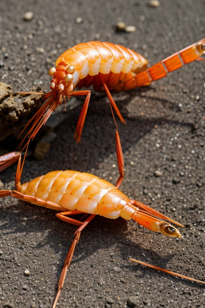 A shrimp dressed as an engineer