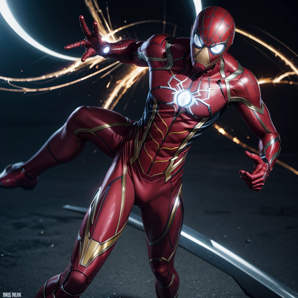 Iron spider full body man