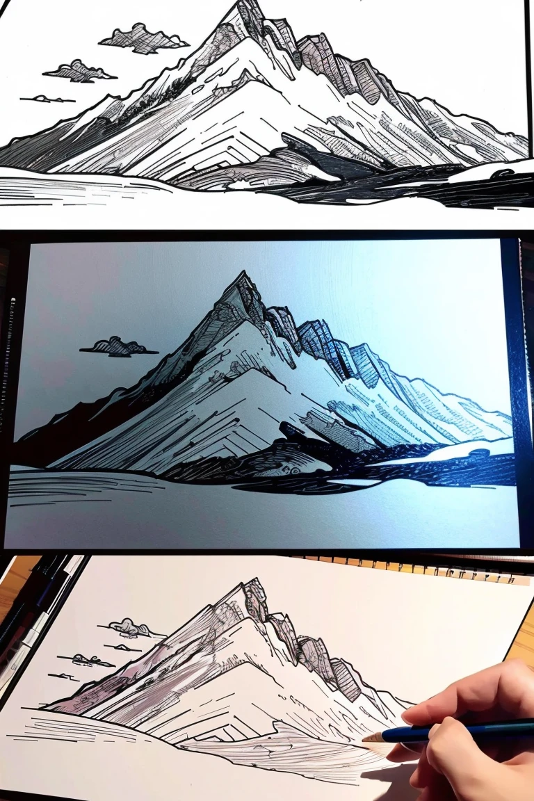 drawning、dramatic style、drawning animado、work of art、maximum quality、best composition、ultra detali