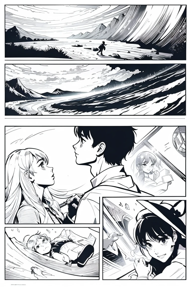 drawning、dramatic style、drawning animado、work of art、maximum quality、best composition、ultra detali